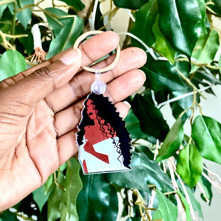 Summer Vibes Acrylic Keychain