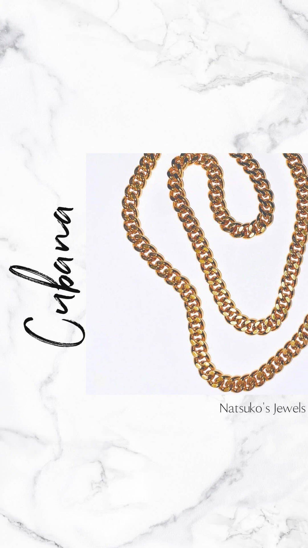 Cuban Link Chain Belt