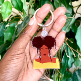 Black Girl Magic Acrylic Keychain